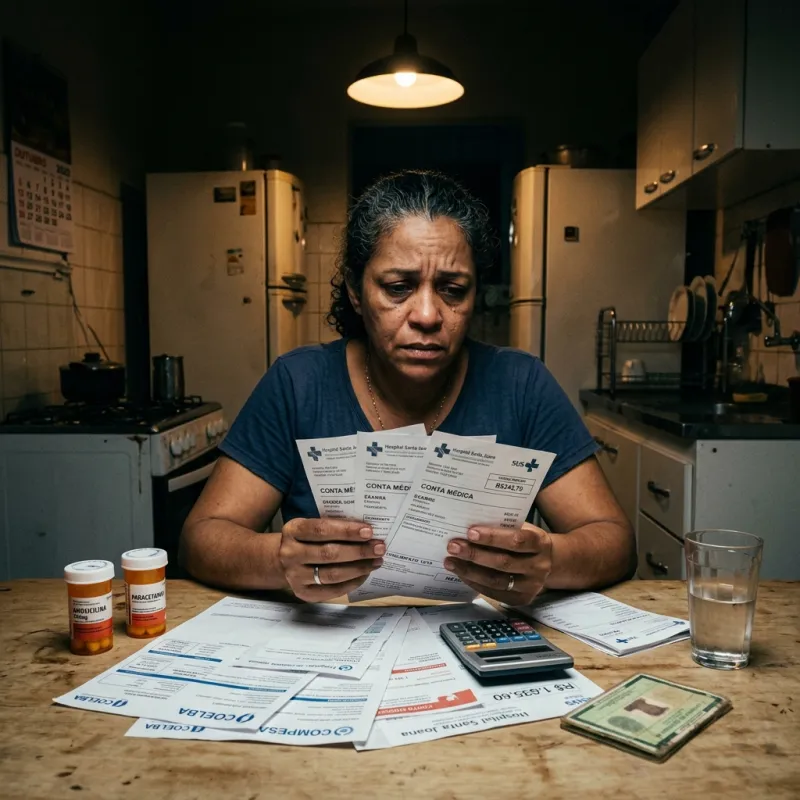Família do Alto Tietê sem acesso à saúde